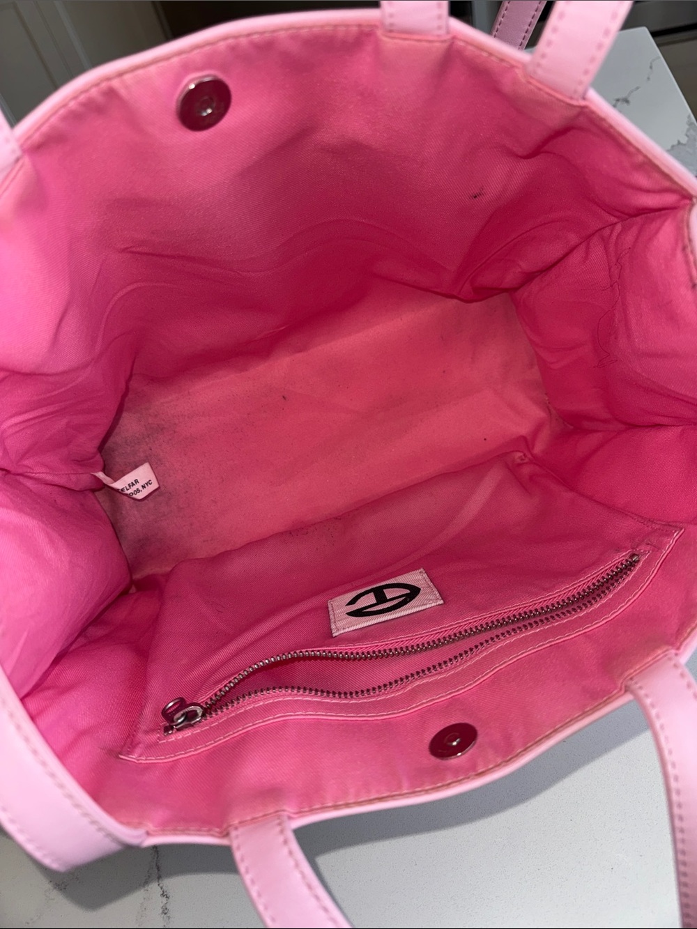 Telfar Bubblegum pink tote - Picture 7 of 16